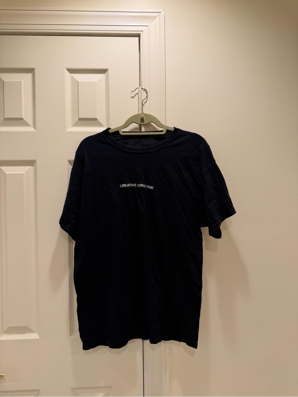 Creative Director Men's Black Graphic Tee